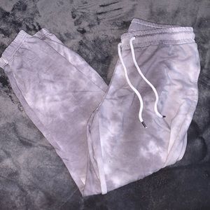 Grey tie dye Joggers